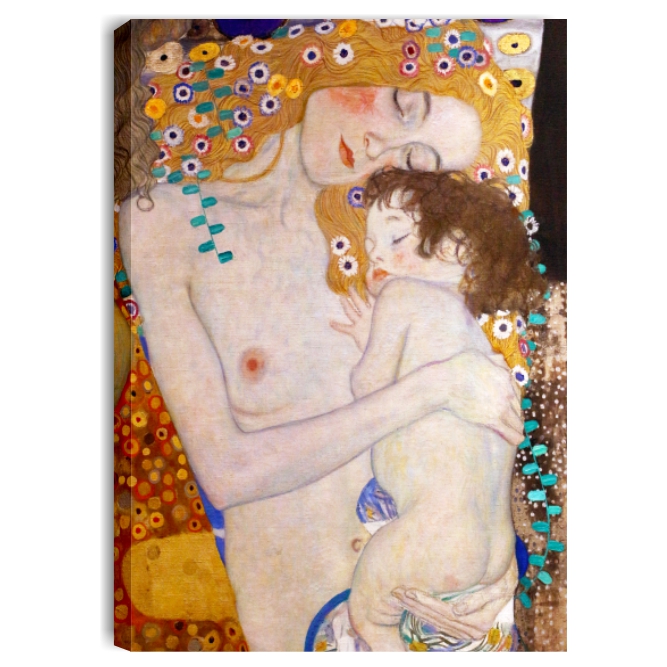 Klimt La maternità