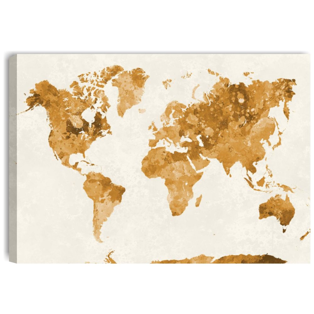 Mappamondo astratto