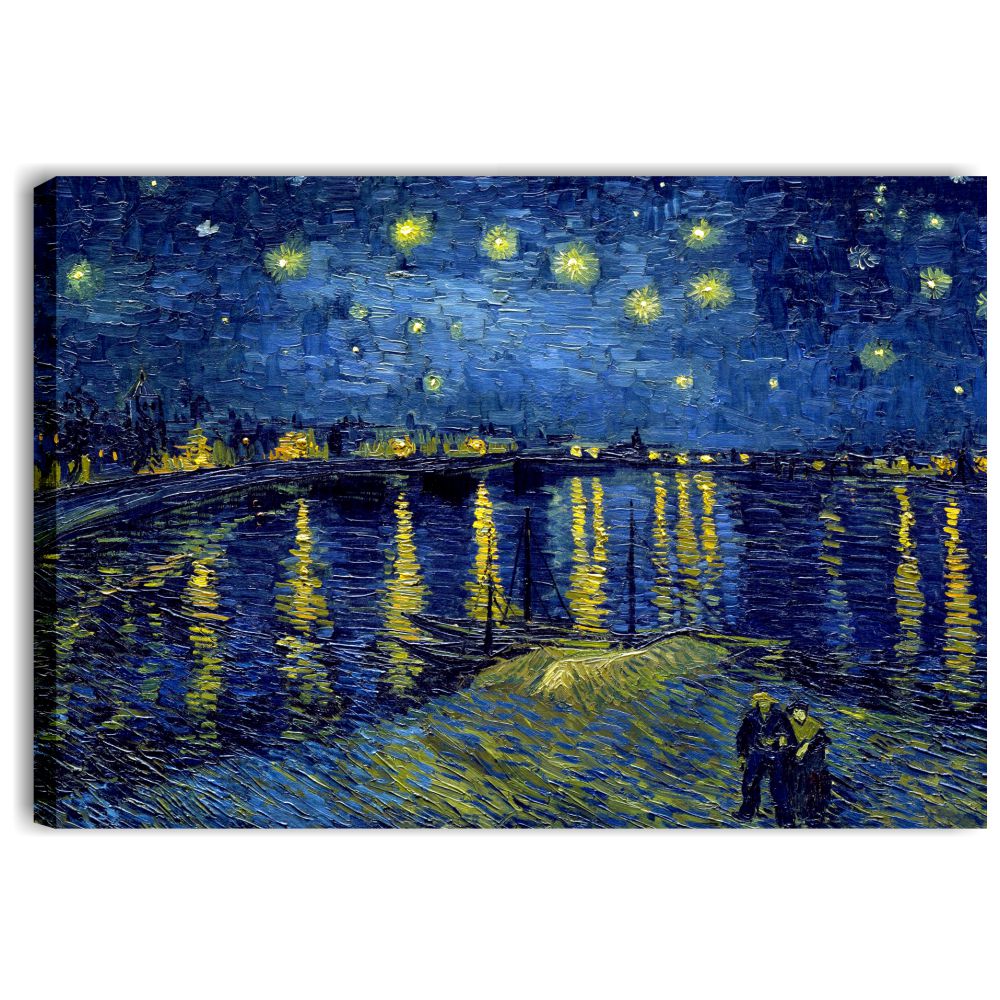 Van Gogh, Notte Stellata sul Rodano