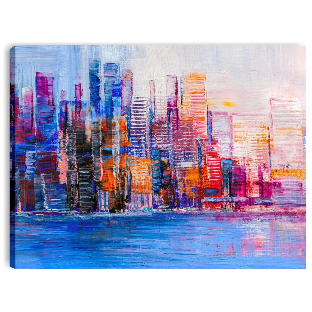 Colorful skyline