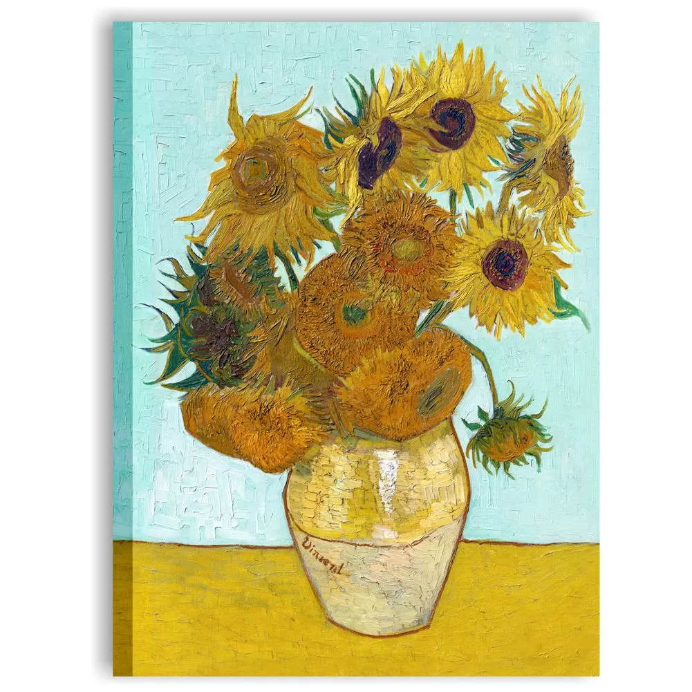 Vaso di girasoli